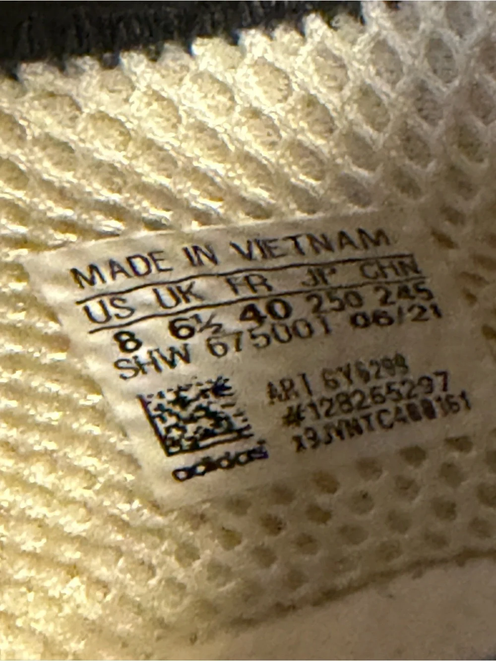 adidas NMD R1 Wonder White/Snakeskin and Gold Sneakers
